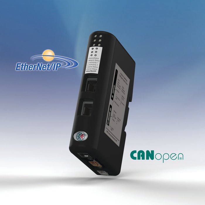 Bridging EtherNet og CANopen netværker med  den nye Anybus® X-gateway™ CANopen